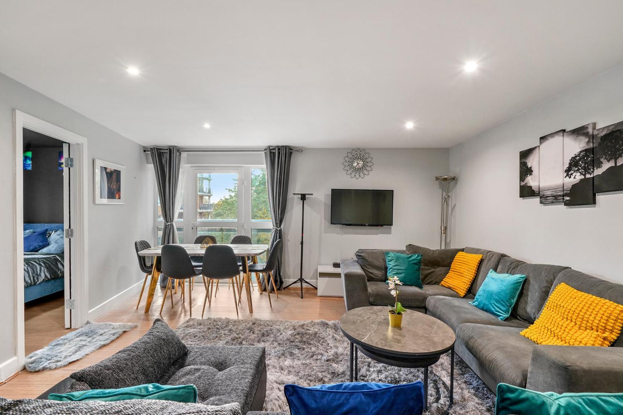 Elegant 3Br 2Bath Flat In Canary Wharf - O2 -Excel Londyn Zewnętrze zdjęcie