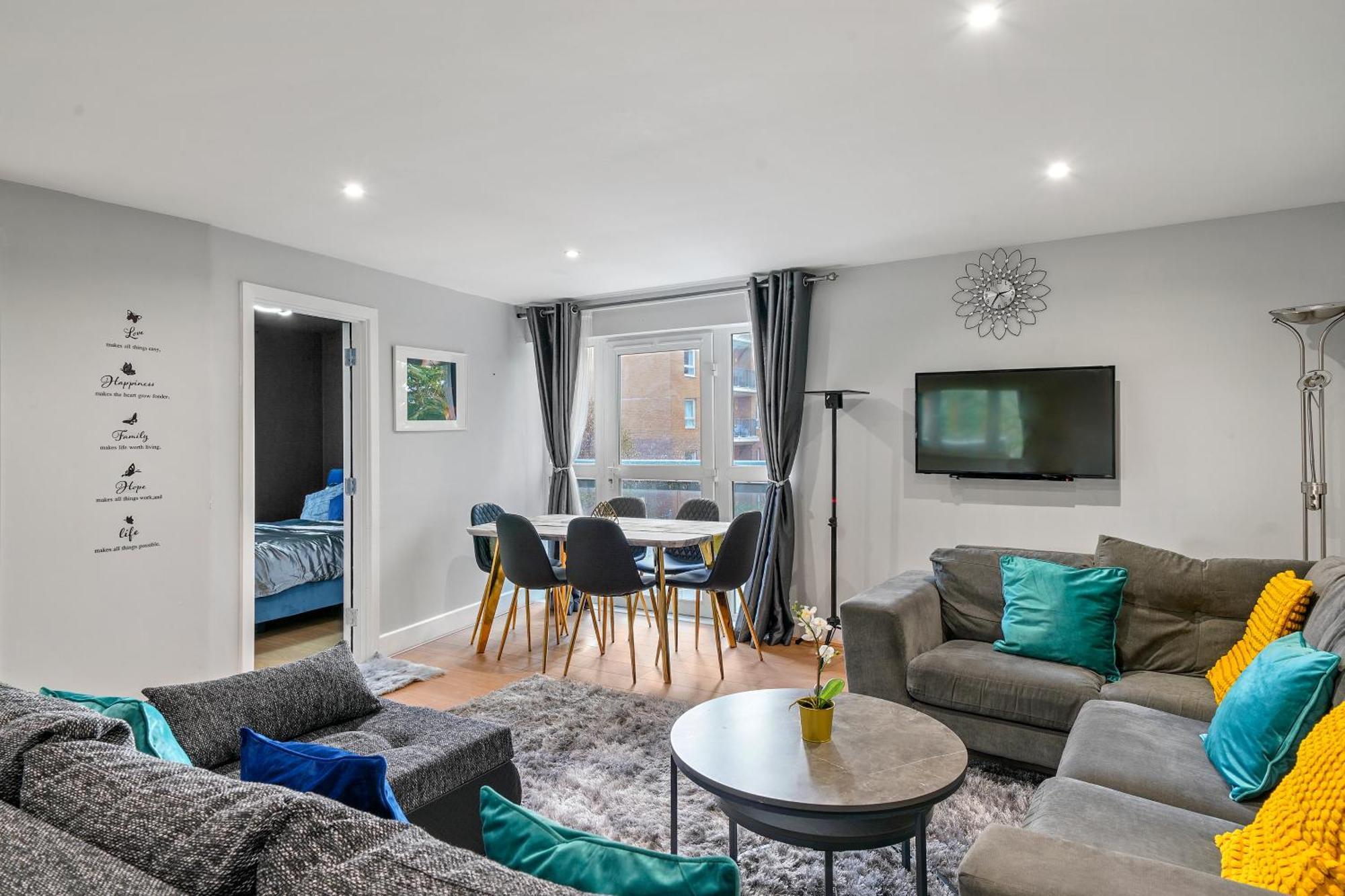Elegant 3Br 2Bath Flat In Canary Wharf - O2 -Excel Londyn Zewnętrze zdjęcie